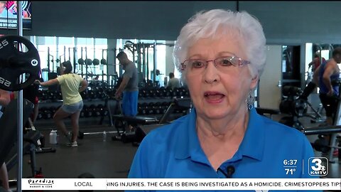 82-year-old powerlifter inspires others at Nebraska YMCA