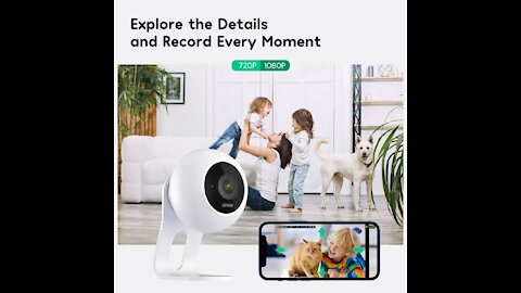 Winees Indoor Security Camera, Baby Monitor WiFi Smart Home Camera with APP 1080P HD with
