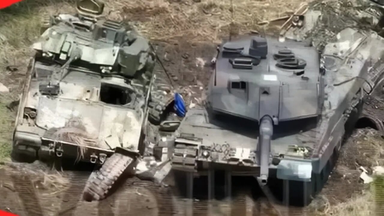 🔴 Ukrainian Leopard 2A6 & M2 Bradleys Destroyed During Combined Arms