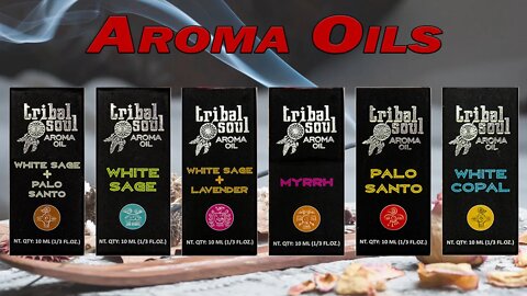 Tribal Soul Aroma Oils - 6 Different Aroma Oils