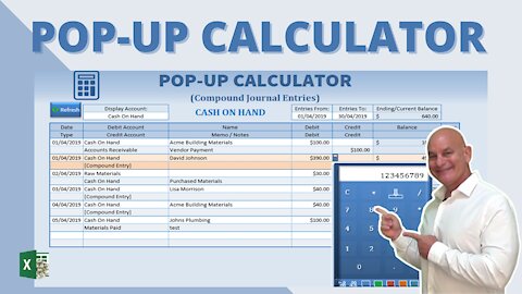 Learn How To Make This Dynamic Pop-Up Calculator In Excel Today [Free Download]