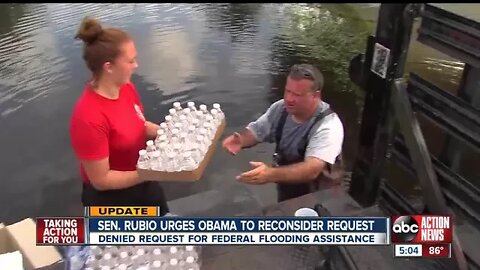 Rubio To Obama: Reconsider Request For Federal Flooding Assistance To Tampa Region