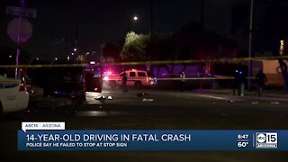 PD: 14-year-old driving in crash that killed 12-year-old