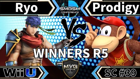 MVG|Ryo (Ike) vs. GoTE|Prodigy (Diddy) - SSB4 Winners R5 - Smash Conference 39
