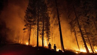 Cooler, Wet Weather Helping Crews Battle California Wildfire