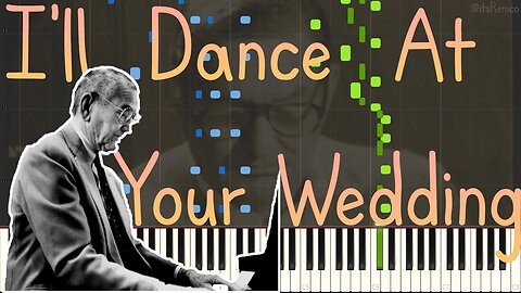 Ralph Sutton - I'll Dance At Your Wedding 1953 (Stride Piano Synthesia)