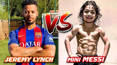 FOOTBALL CHALLENGES VS MINI MESSI ⚽️🔥 *Arat Hosseini*