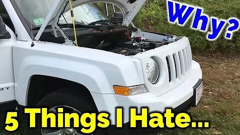 5 Things I hate about my Jeep Patriot Rental Car