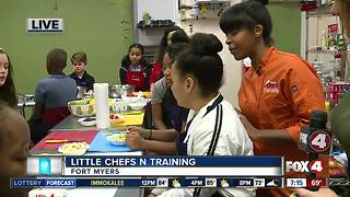 Kids get creative at Little Chefs N Training - 7am live report