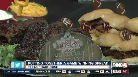 Putting together a game-winning spread with Texas Roadhouse
