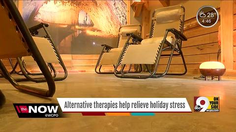 Alternative therapies help relieve holiday stress