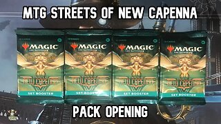 MTG Streets of New Capenna Set Booster Pack Openings - SUPER NICE RARE PULLS!