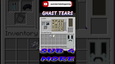 Ghast Tears Banner | Minecraft