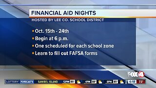 Lee County Schools Financial Aid Nights