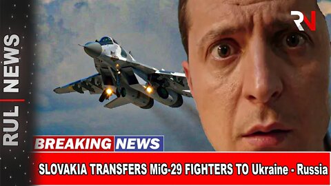 Slovakia transfers MiG-29 fighters to Ukraine - Russia is finished! UKRAİNE RUSSİA W