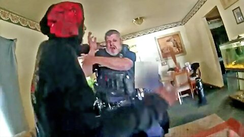 Bodycam Shows Man Stab Dayton Officer in The Neck
