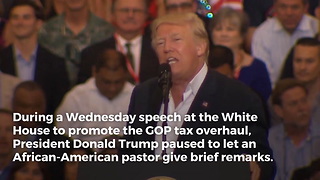 Trump Turns and Asks Pastor to Speak at White House – Pastor’s First Words Couldn’t Be More Perfect