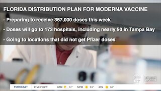 Moderna's COVID-19 vaccine coming to 173 Florida hospitals