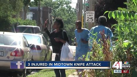 Victims of Midtown knife attack seen arguing in street