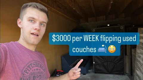 How I make $3000 a WEEK flipping used couches 🛋 💰