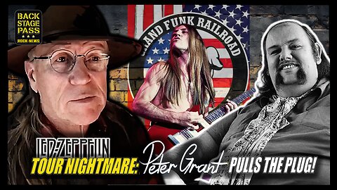 Mark Farner on The Night Peter Grant Abruptly Cut our Live Set & Booted us off The Led Zep tour! 🚪🎸