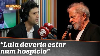 “Agora entendi por que o Lula saiu da prisão: ele deveria estar num hospício”, diz Alan Ghani