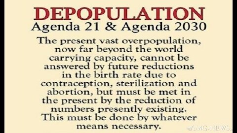 Agenda 21- Codex - FEMA Camps - 80% Depopulation = New World Order