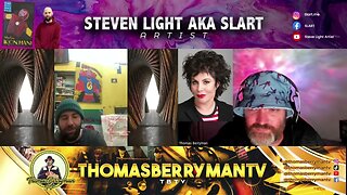Steven Light aka SLART the artist Interview Part 3: Ruby Wax, Mental Health, BBC Interview