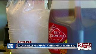 Neighbors in Collinsville can't stand the water