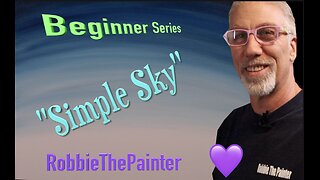 How to paint a simple sky | How to | Oil Painting