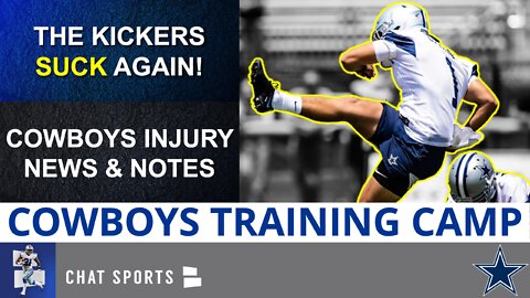 Cowboys Training Camp Notes: The Kickers SUCK AGAIN!