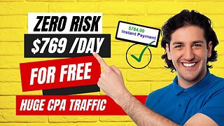 Zero Risk $769/DAY Method, CPA Marketing Tutorial, Promote CPA Offers for Free, Make Money Online