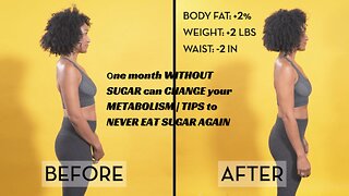 One month WITHOUT SUGAR can CHANGE your METABOLISM | TIPS to NEVER EAT SUGAR AGAIN