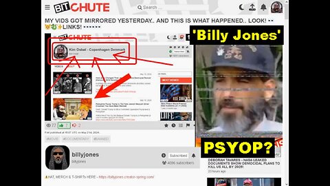 'billyjones': My Videos Got Mirrored Yesterday And This Is What Happened! Look! Links!