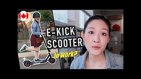 E-scooter to get to work in Toronto Canada? (8.5 inch XPRIT E-Kickscooter) | Living in Canada