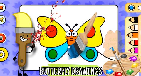 How to draw a Butterfly 🦋| easy step to step butterfly draw