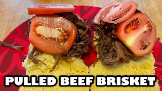 Pulled Beef Brisket | Instant Pot Pulled Beef Brisket | Brisket Recipe