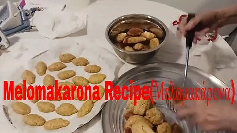 Melomakarona recipe (Greek Christmas Honey Cookies)