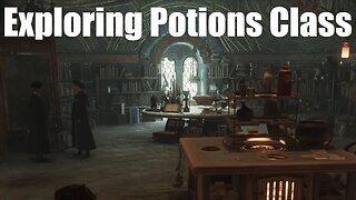 Hogwarts Legacy Exploring Potions Class