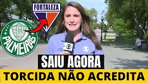 ACABOU DE ACONTECER! TORCIDA VAI A LOUCURA! ACABOU DE CONFIRMAR! NOTÍCIAS DO PALMEIRAS