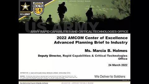 APBI 2022 - Day 3 - AFC - Hypersonics Overview