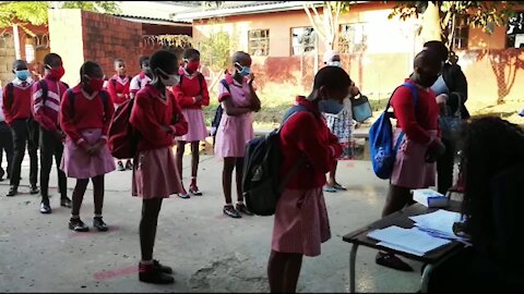 SOUTH AFRICA - Durban - Levels 3 school re-open for Grade 7 and 12 (Video) (SAR)