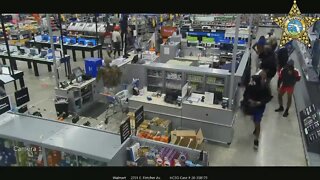 Hundreds of looters caught on video breaking into Tampa Walmart
