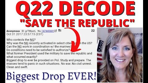 Q22 Decode - Save the Republic (Act of 1871 & Reconstruction) 3-18-21