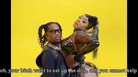 Offset Clout ft Cardi B Lyrics #offset #cardib #clout #rapmusic #hiphop