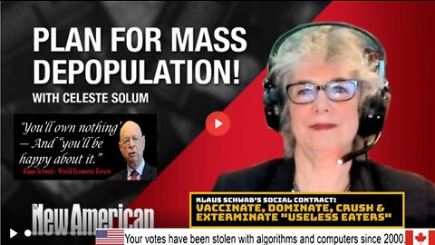 Celeste Solum Exposes Plan for Mass Depopulation and Directed Experimental Evolution