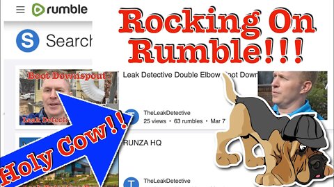 We're On Rumble!! YouzTube Sucks! The Action is on Rumble11