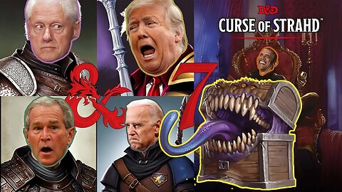 Mimic Food | Presidential D&D - The Curse of Strahd - Episode 7