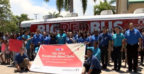 Blood Drive to counter short supply