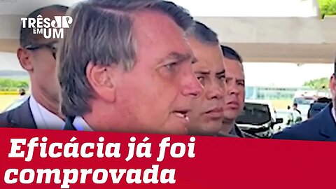 Bolsonaro dá novas declarações incorretas sobre a Coronavac